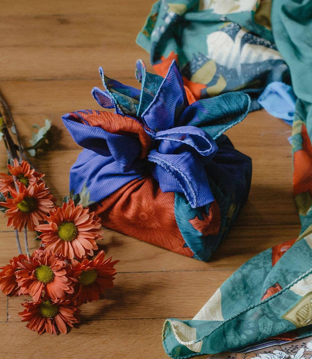 Assorted Upcycled Sari Scarf-Purse-Gift Wrap