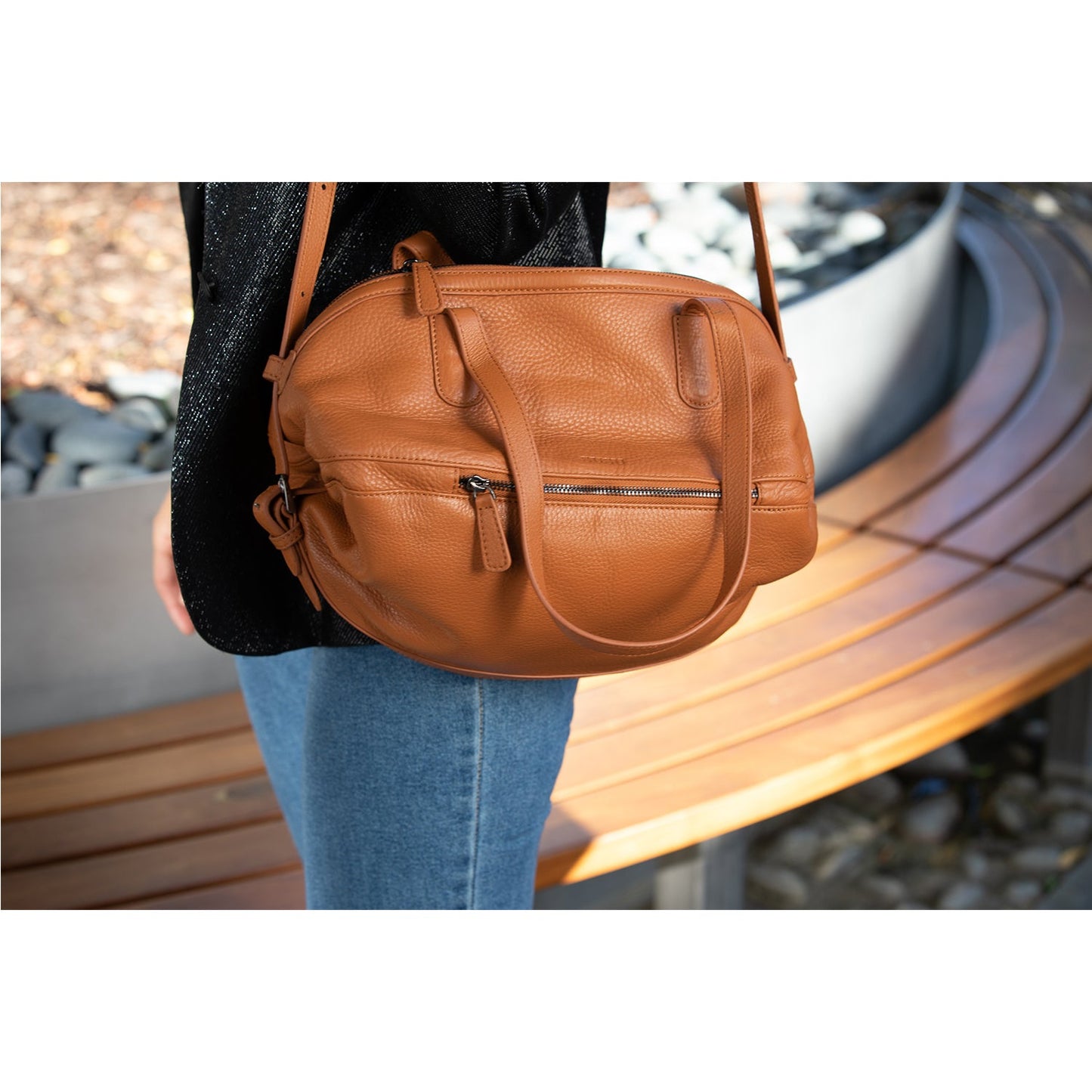 The Catherine Leather Satchel Handbag