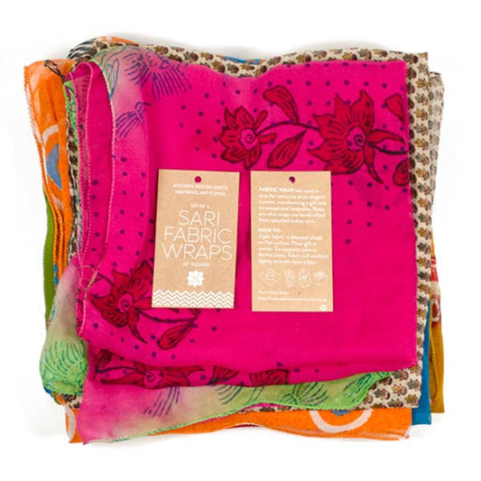 Assorted Upcycled Sari Scarf-Purse-Gift Wrap