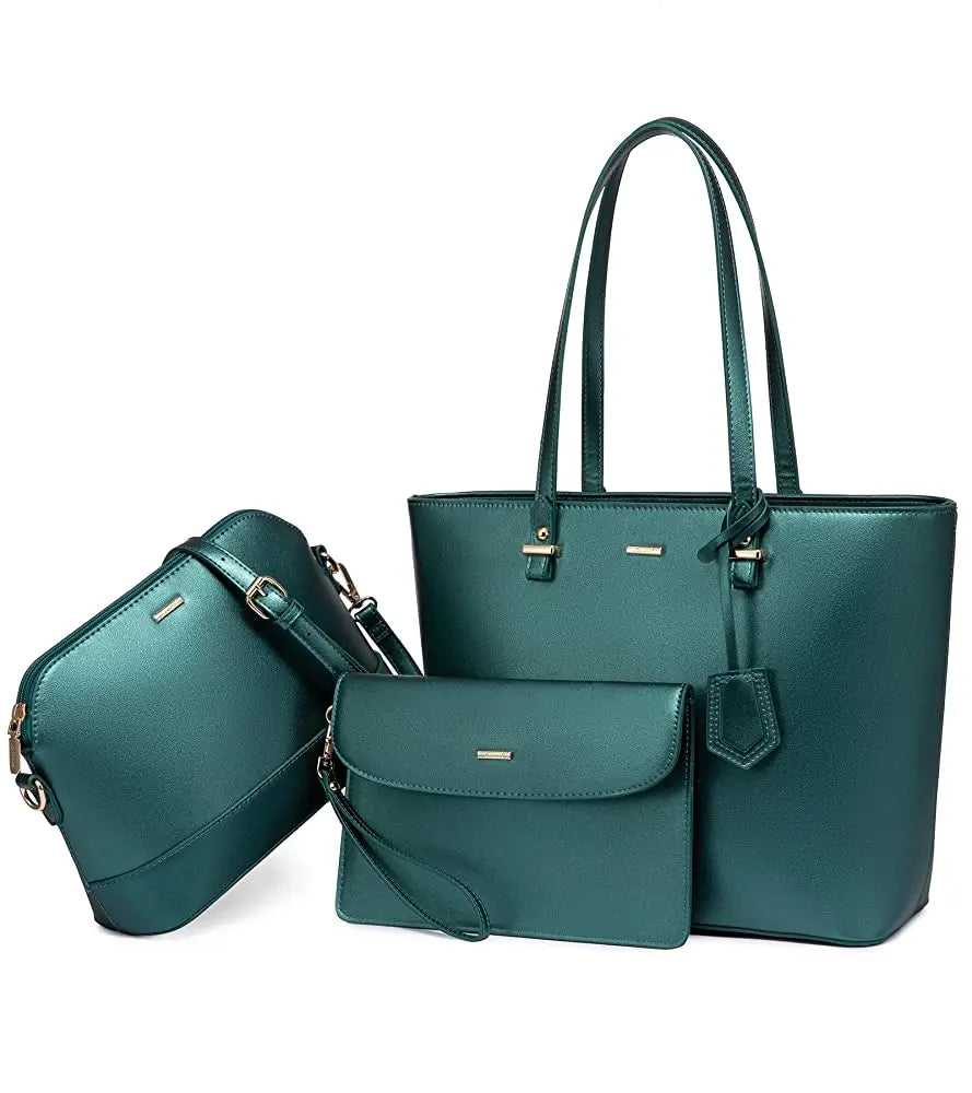 3 Pieces Ladies Hand Bag Set