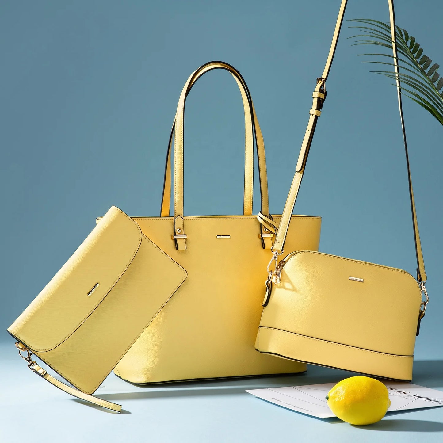 3 Pieces Ladies Hand Bag Set