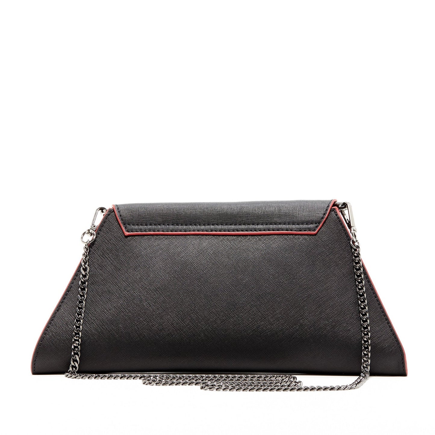 Black Leather Clutch