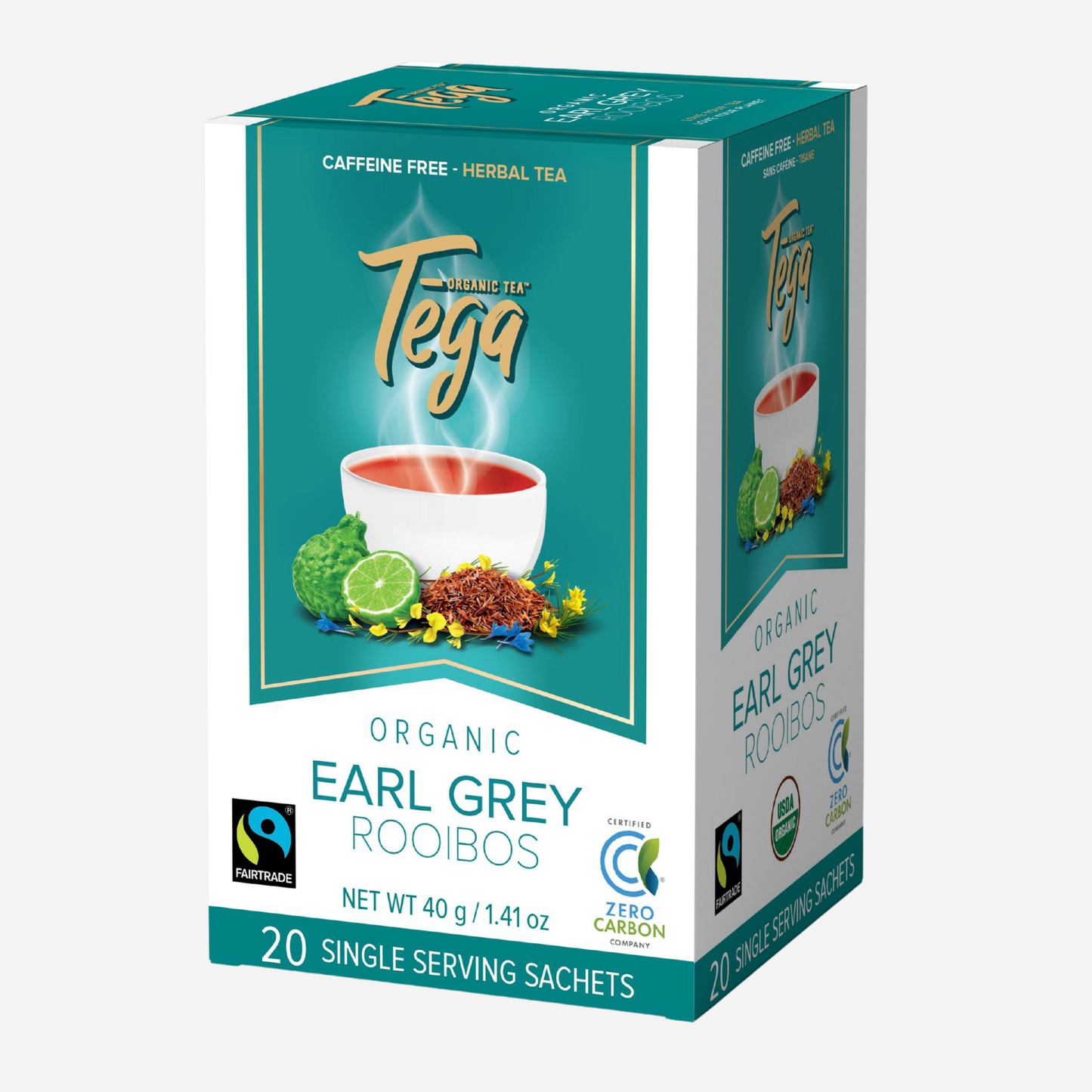Earl Grey Rooibos Organic Fairtrade 20ct